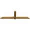 Ekena Millwork Eugene Rough Sawn Timber Gable Bracket, Western Red Cedar, 60"W x 20"H x 2"D x 4"F, 8/12 Pitch GBW060X20X0204EUG00RWR - alternate 4